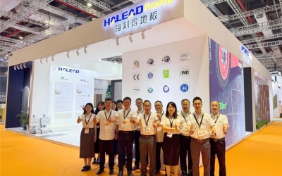聚勢上海，智見未來——海利得參展DOMOTEX Asia 2025，以環?？萍假x能地面材料創新實踐